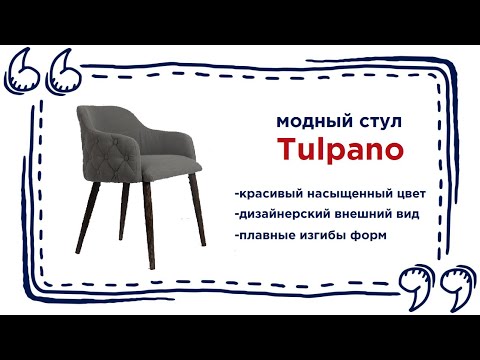 Красивый мягкий стул Tulpano в магазинах Калининграда и области